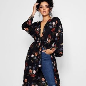 Floral Duster Kimono